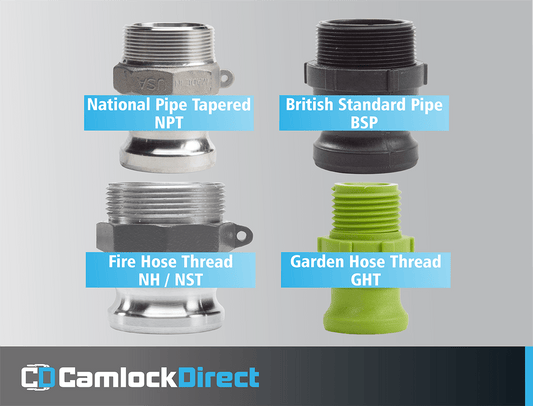 What Threads are on Camlock Fittings?