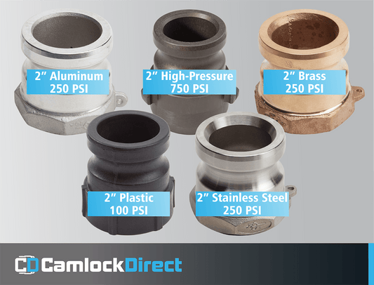 Camlock Pressure Ratings