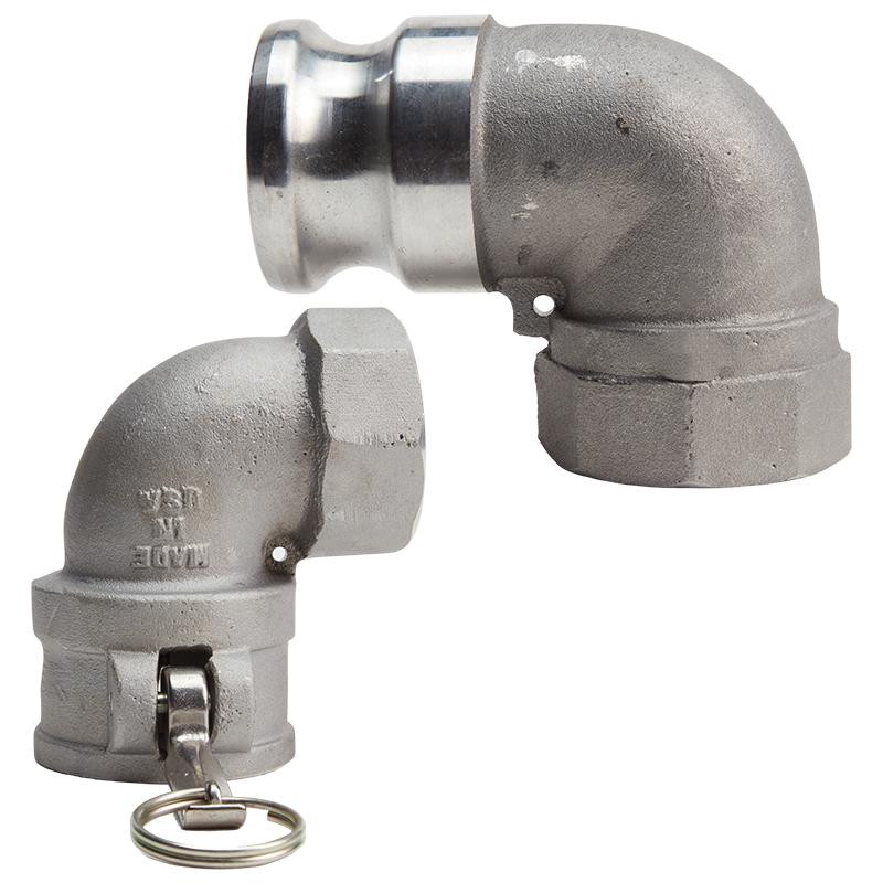 Aluminum Cam and Groove Elbows CamlockDirect