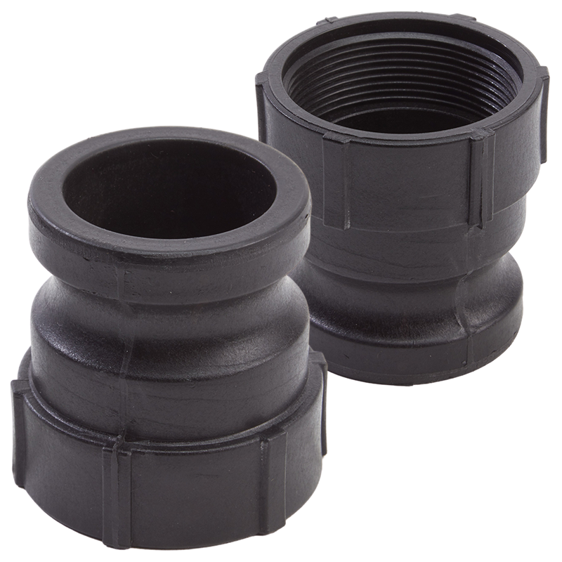 Plastic Male Camlock to Female Threads