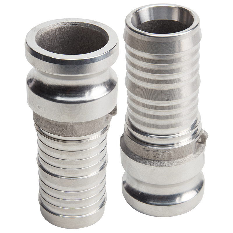 Stainless Steel Male Camlock to Hose Shank