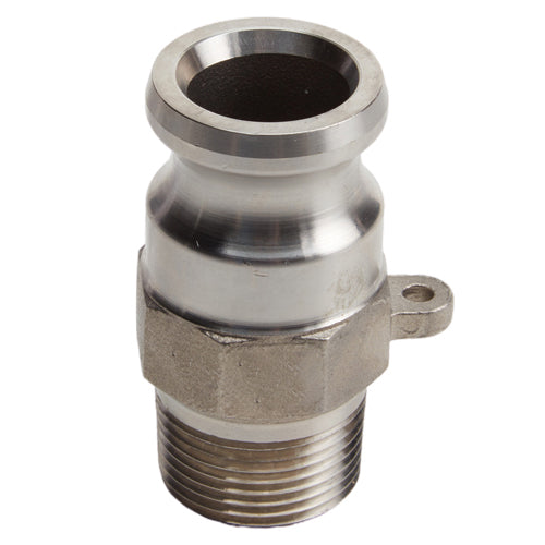 Stainless Steel 1" Male Camlock x 1" NPT Male (USA)