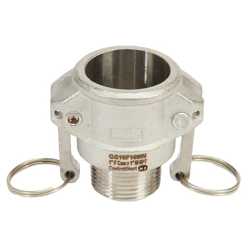 Adattatore Alluminio Per Pompe Rifiuti Adattatore Camlock Jumpsize DA1520 - Femmina 1-1/2" A Maschio 2" - Alluminio Per Pompe Aluminum 2" Female - Foto 11