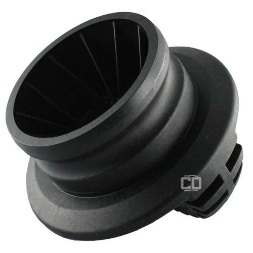 Black 4" Anti-Static Polypropylene Male Safety Bump Plug