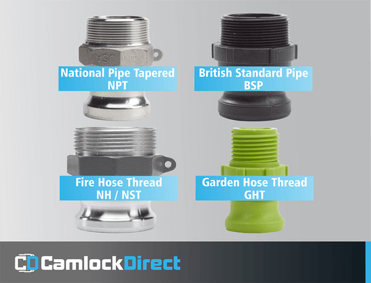 What Threads are on Camlock Fittings?