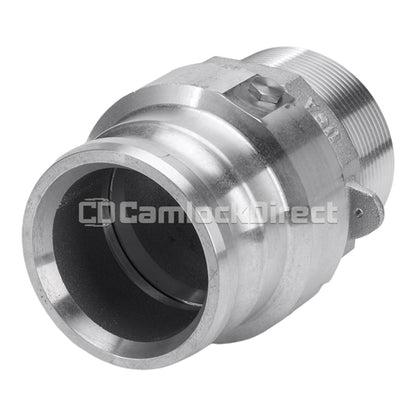 Aluminum 3" Swivel Male Camlock x 3" Male NPT (USA)