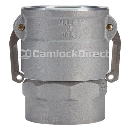 Aluminum 3" Swivel Female Camlock x 3" Female NPT (USA)