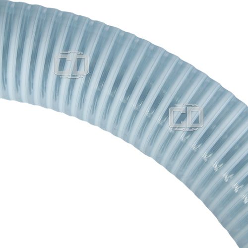 White - Clear 3" x 10' Camlock / Threaded Suction Hose