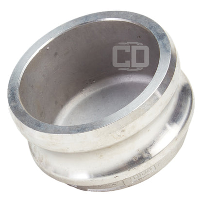 Stainless Steel 3" Camlock Male Dust Plug