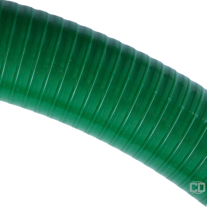 Green 1 1/2" x 20' Camlock / Threaded Suction Hose