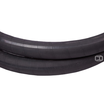 Black 2" x 20' Heavy-Duty Camlock Suction Hose