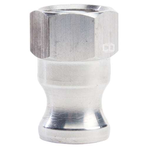 Aluminum 1/2" Male Camlock x 1/2" Female NPT