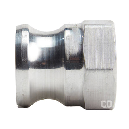 Aluminum 3/4" Male Camlock x 3/4" Female NPT