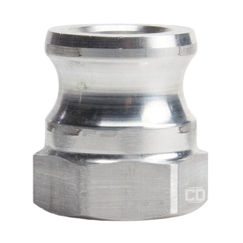 Aluminum 3/4" Male Camlock x 3/4" Female NPT