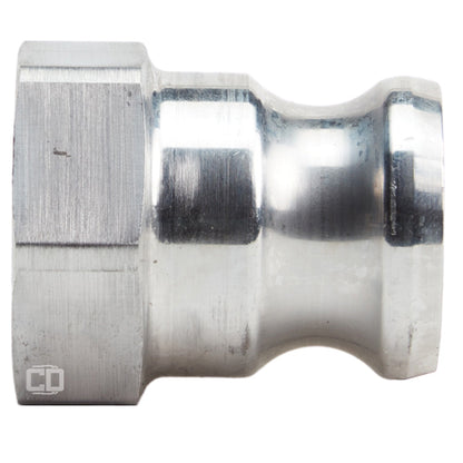 Aluminum 1" Male Camlock x 1" Female NPT (USA)