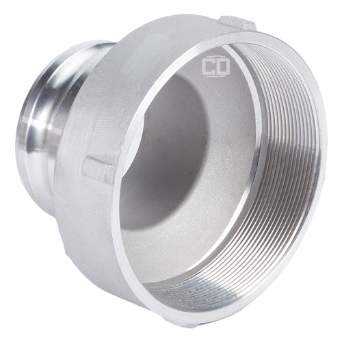 Aluminum 4" Male Camlock x 6" Female NPT (USA)