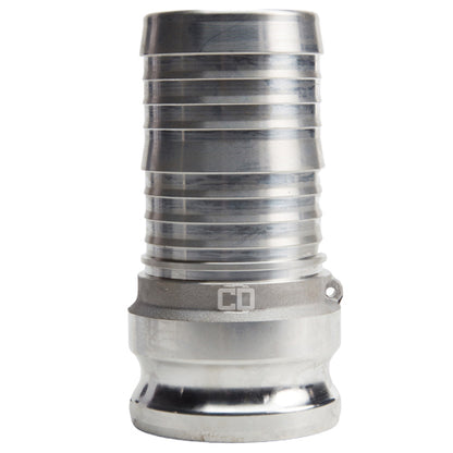 Aluminum 3" Male Camlock to Hose Shank