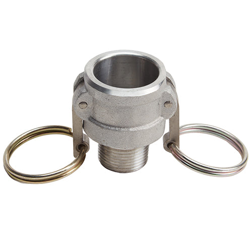 Aluminum 3/4" Female Camlock x 3/4" Male NPT