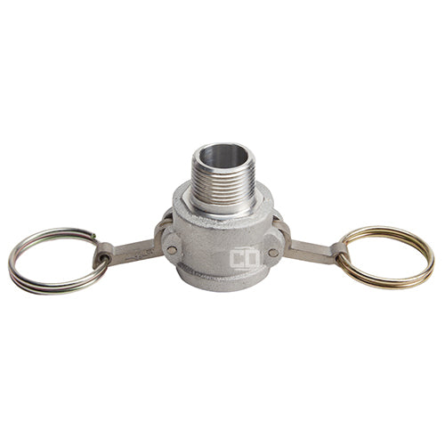 Aluminum 3/4" Female Camlock x 3/4" Male NPT
