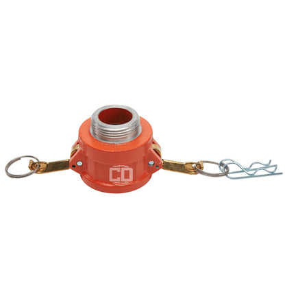 Aluminum 1 1/2" Female Camlock x 1 1/2" Male NH Fire Hose