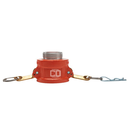 Aluminum 1 1/2" Female Camlock x 1 1/2" Male NH Fire Hose