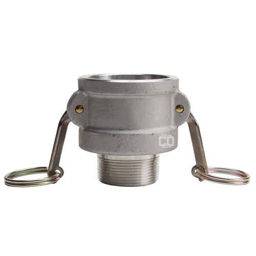 Adattatore Alluminio Per Pompe Rifiuti Adattatore Camlock Jumpsize DA1520 - Femmina 1-1/2" A Maschio 2" - Alluminio Per Pompe Aluminum 2" Female - Foto 9