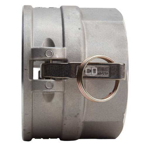 Aluminum 5" Female Camlock x 5" Female NPT