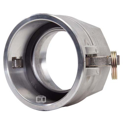 Aluminum 5" Female Camlock x 5" Female NPT