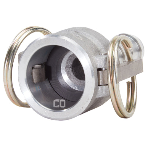 Aluminum 1/2" Female Camlock to Hose Shank