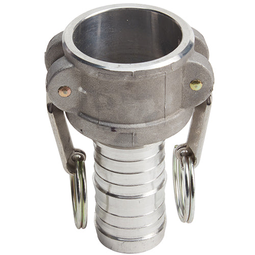 Aluminum 1 1/4" Female Camlock to Hose Shank