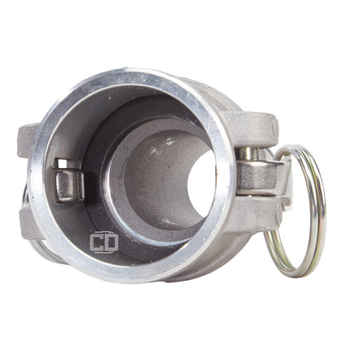 Aluminum 1 1/2" Female Camlock to Hose Shank (USA)