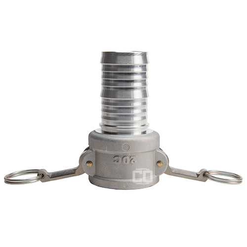 Aluminum 2" Female Camlock to Hose Shank