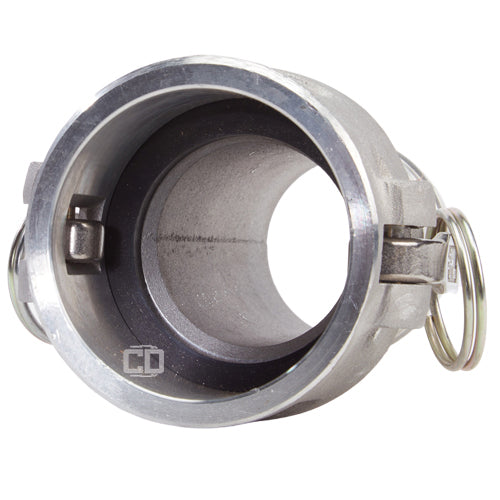 Aluminum 2 1/2" Female Camlock to Hose Shank