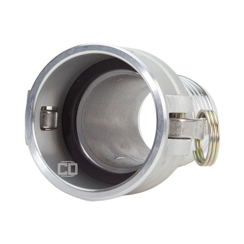 Aluminum 3" Female Camlock to Hose Shank