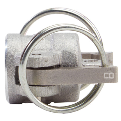 Aluminum 1/2" Female Camlock Dust Cap