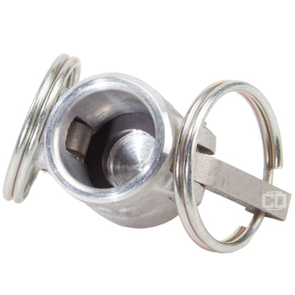 Aluminum 1/2" Female Camlock Dust Cap