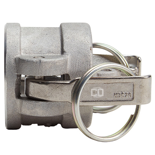 Aluminum 1 1/4" Female Camlock Dust Cap