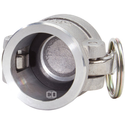 Aluminum 1 1/4" Female Camlock Dust Cap