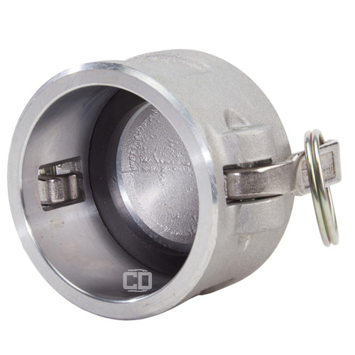 Aluminum 2 1/2" Female Camlock Dust Cap (USA)