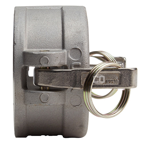 Aluminum 3" Female Camlock Dust Cap (USA)
