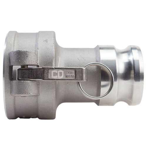 Cam Lock, Accoppiamento Camlock, 1pc Acciaio Inossidabile 316 Tipo C Adattatore Camlock Accoppiamento Estremità Femmina X Maschio Barb DN20 G3/4 - Foto 1