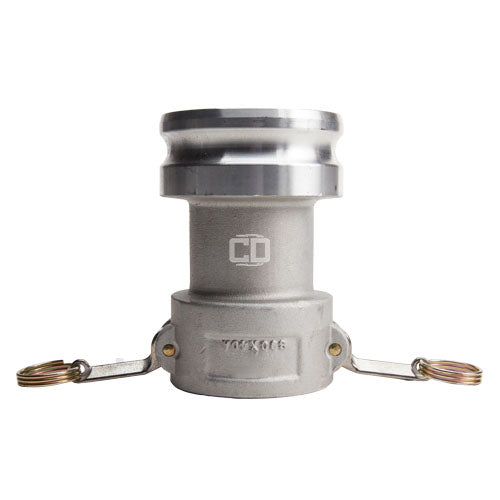 Aluminum 3" Female Camlock x 4" Male Camlock (USA)