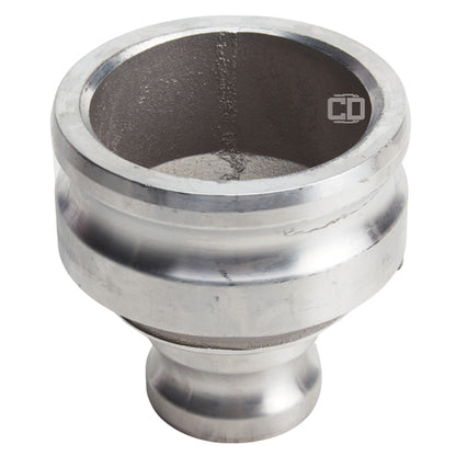 Aluminum 4" Male Camlock x 6" Male Camlock