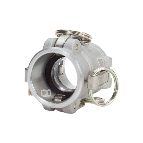Aluminum 1 1/2" Female Camlock x 1 1/2" Female Camlock