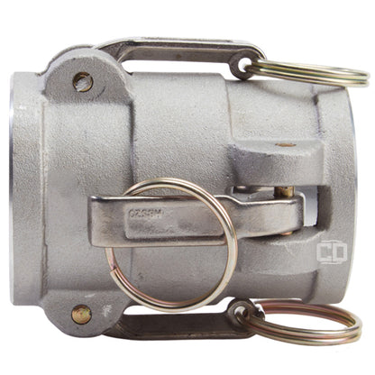 Aluminum 2" Female Camlock x 2" Female Camlock (USA)