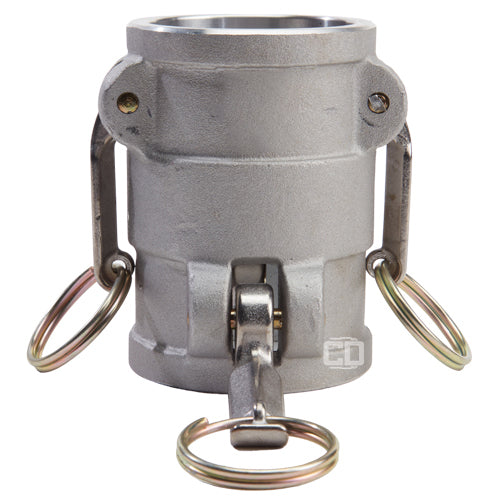 Aluminum 2" Female Camlock x 2" Female Camlock (USA)