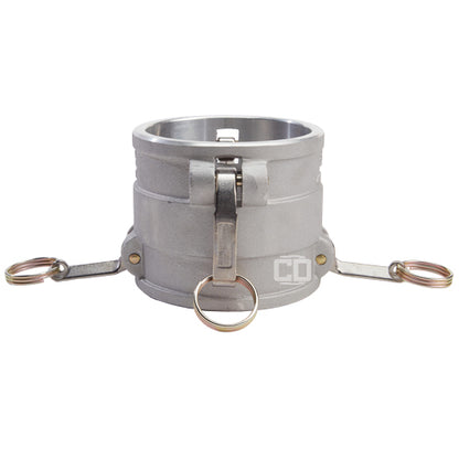 Aluminum 4" Female Camlock x 4" Female Camlock (USA)