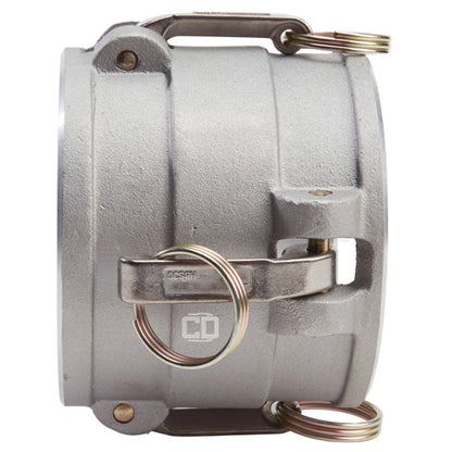 Aluminum 6" Female Camlock x 6" Female Camlock (USA)
