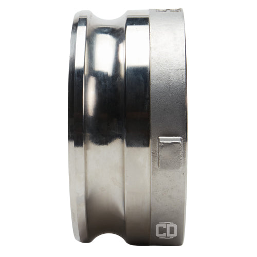 Stainless Steel 6" Male Camlock x 4" Female NPT (USA)