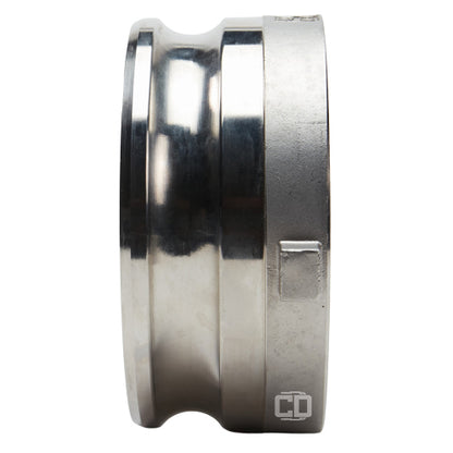 Stainless Steel 6" Male Camlock x 4" Female NPT (USA)